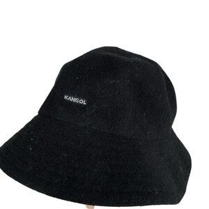 Vintage Kangol Wool Crusher black regular